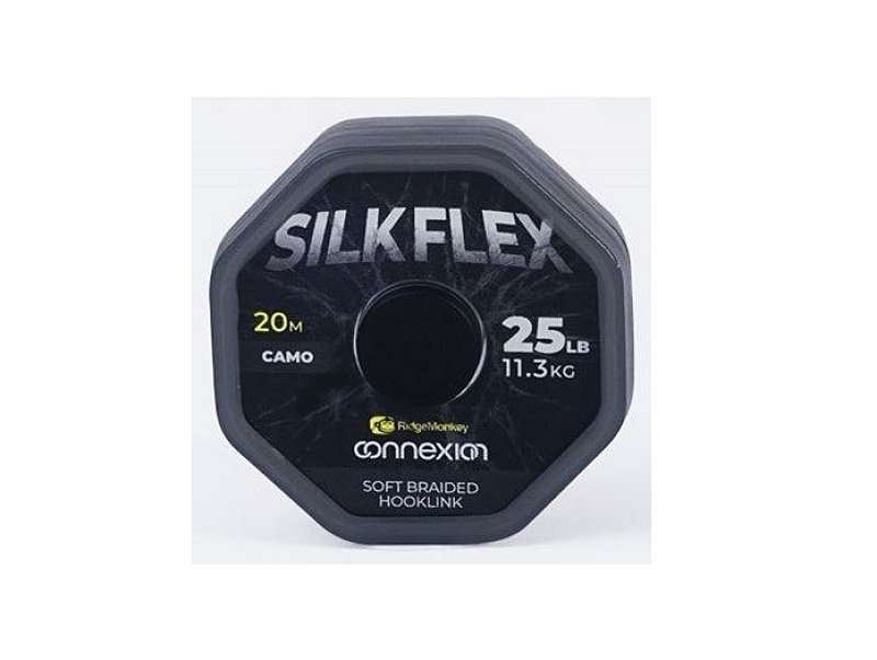 Ridge Monkey Šnúrka Connexion SilkFlex Soft 20m